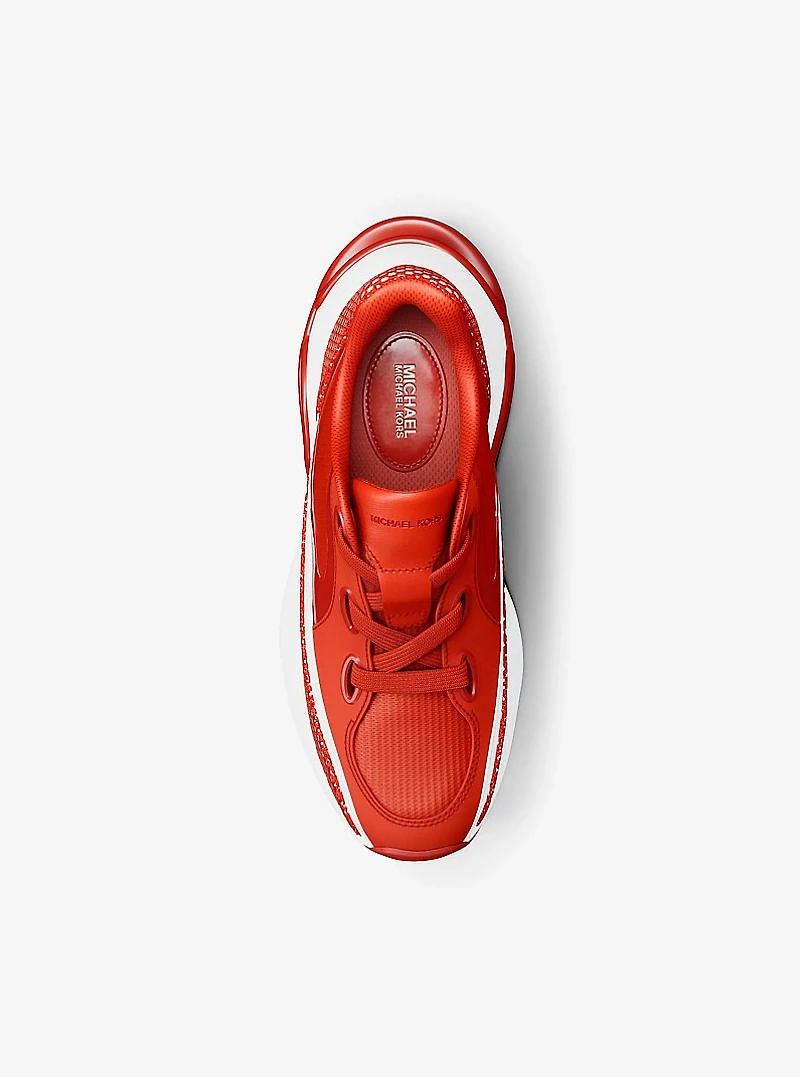 Toni Mixed-Media Sneaker
