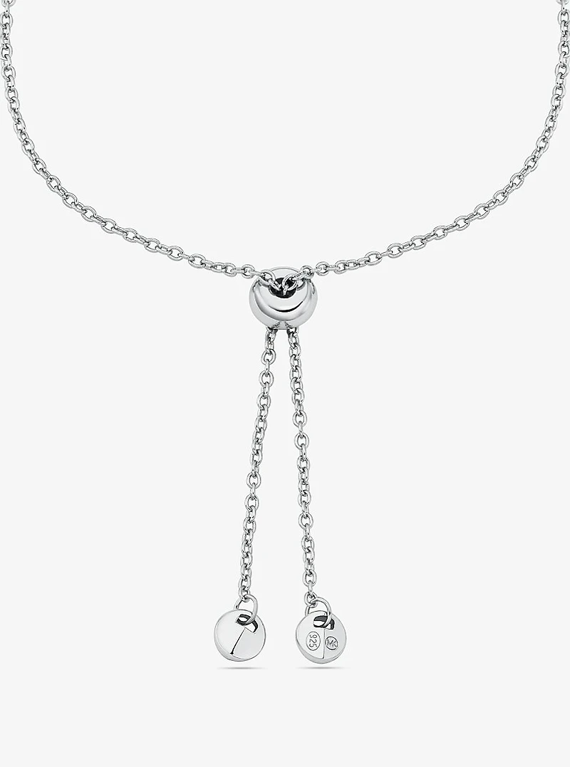 Fulton Precious Metal-Plated Sterling Silver Slider Bracelet