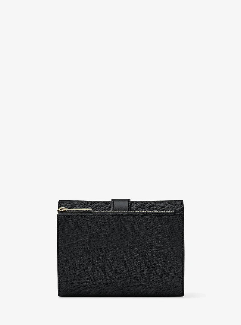 Greenwich Medium Saffiano Leather Trifold Wallet