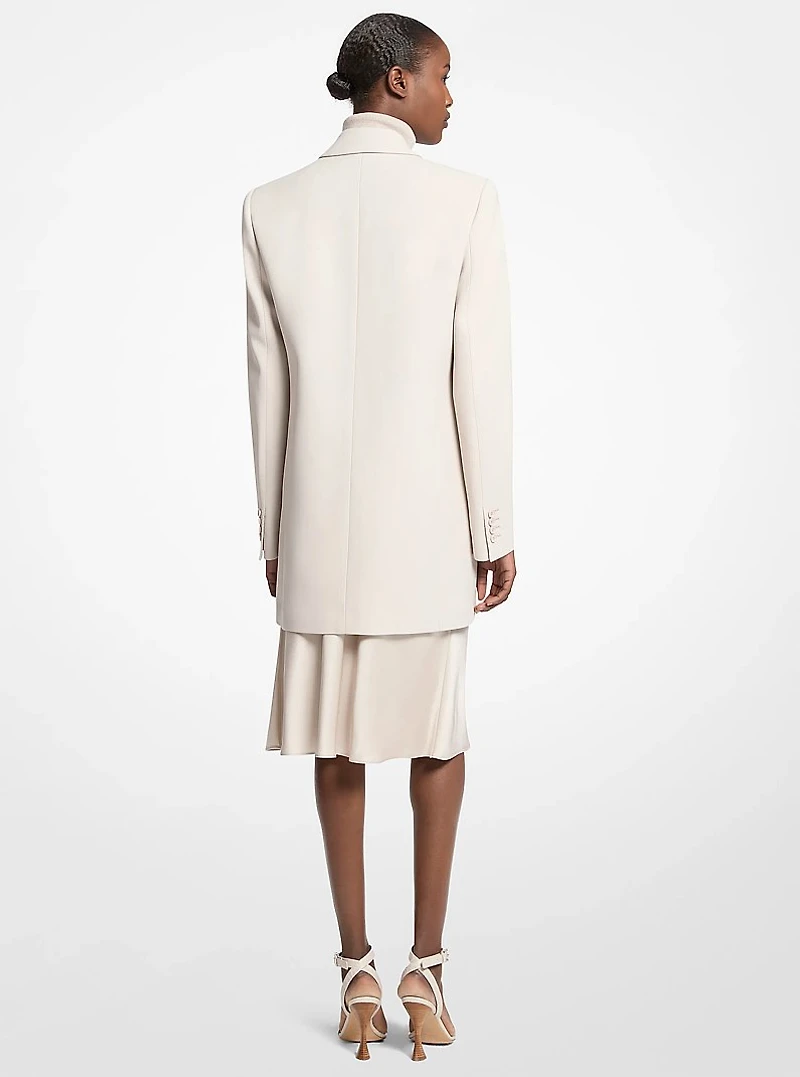 Double Crepe Sablé Boyfriend Blazer