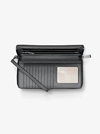 Jet Set Travel Large Leather Continental Wallet