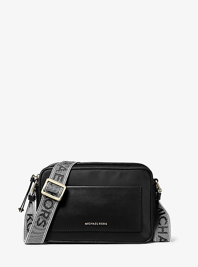 Jet Set Large Nylon Gabardine Crossbody Bag