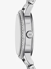 Mini Melissa Pavé Silver-Tone Watch