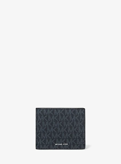 Cooper Logo Billfold Wallet With Coin Pouch