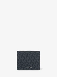 Cooper Logo Billfold Wallet With Coin Pouch