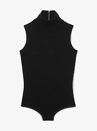Cashmere Blend Turtleneck Bodysuit