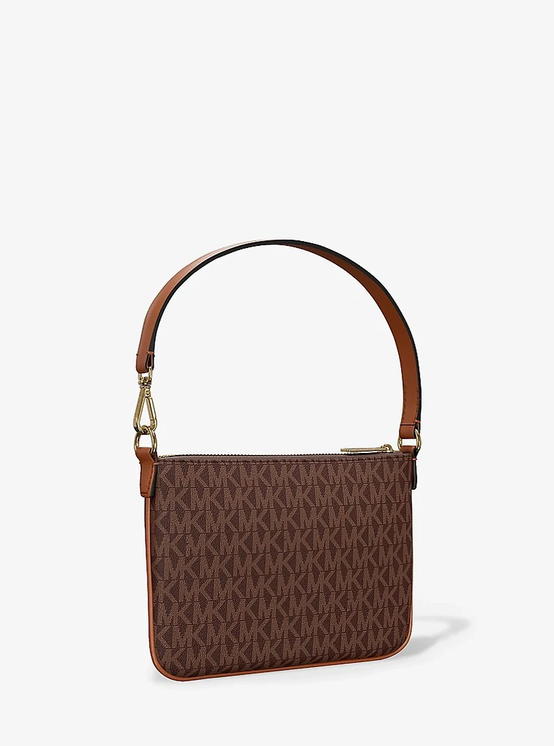 Jet Set Small Signature Logo Convertible Wristlet
