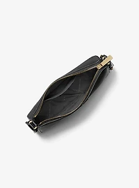 Jet Set Saffiano Leather Crossbody Bag with Case for Apple Airpods Pro
