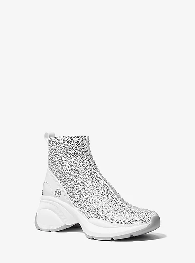Zuma Embellished Stretch Knit Sock Sneaker