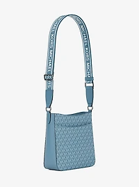 Jet Set Signature Logo Messenger Bag