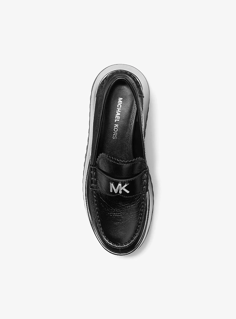 Indy Leather Platform Loafer