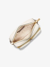 Jet Set Medium Leather Crossbody Bag with Case for Apple Airpods Pro