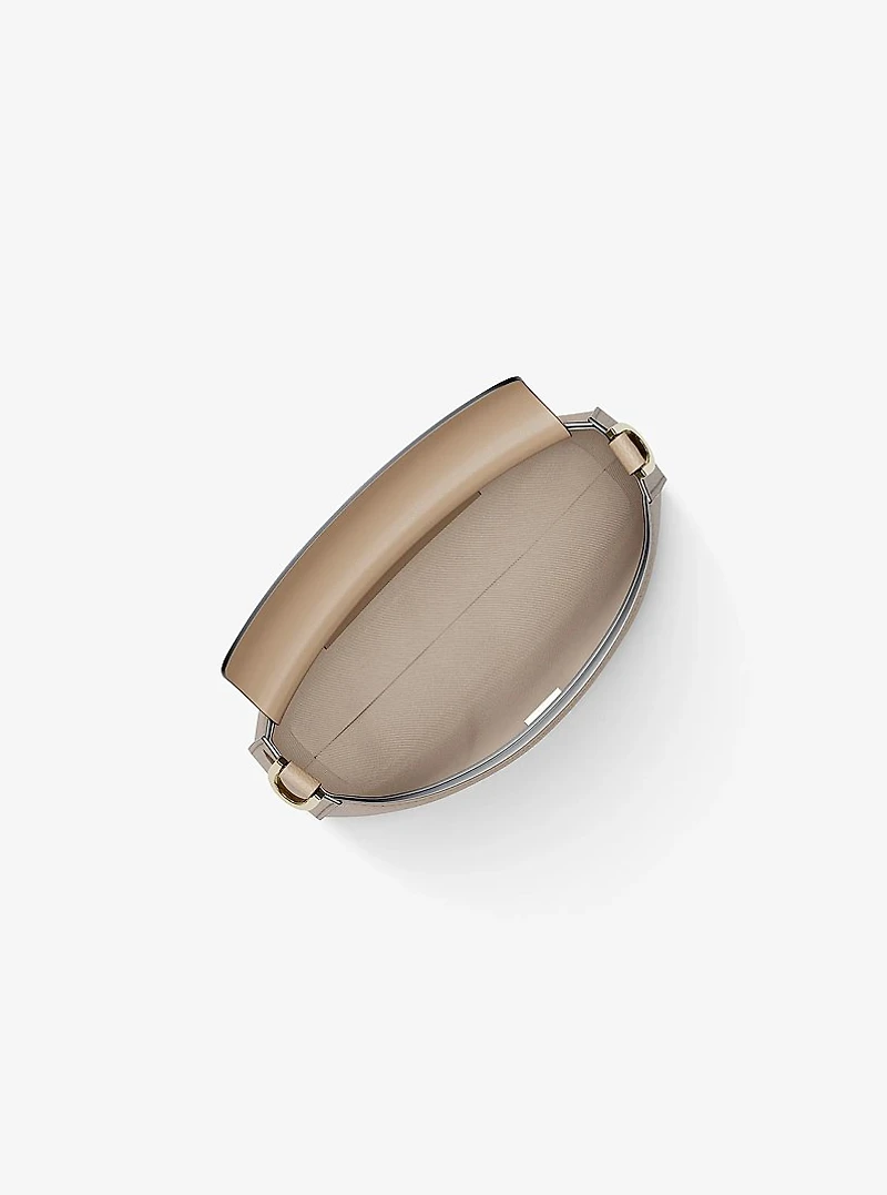 Bryant Small Pebbled Leather Convertible Pochette