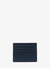 Cooper Pebbled Leather Tall Card Case