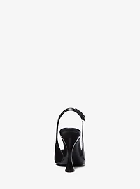 Isabella Leather Slingback Pump