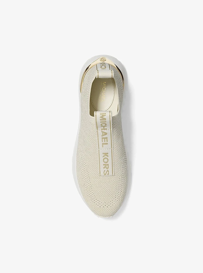 Bodie Metallic Knit Slip-On Sneaker