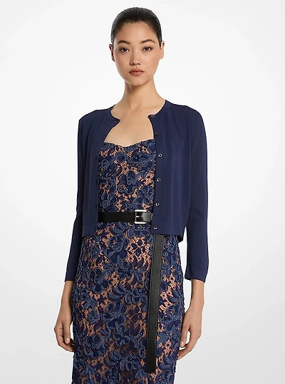 Stretch Viscose Baby Cardigan