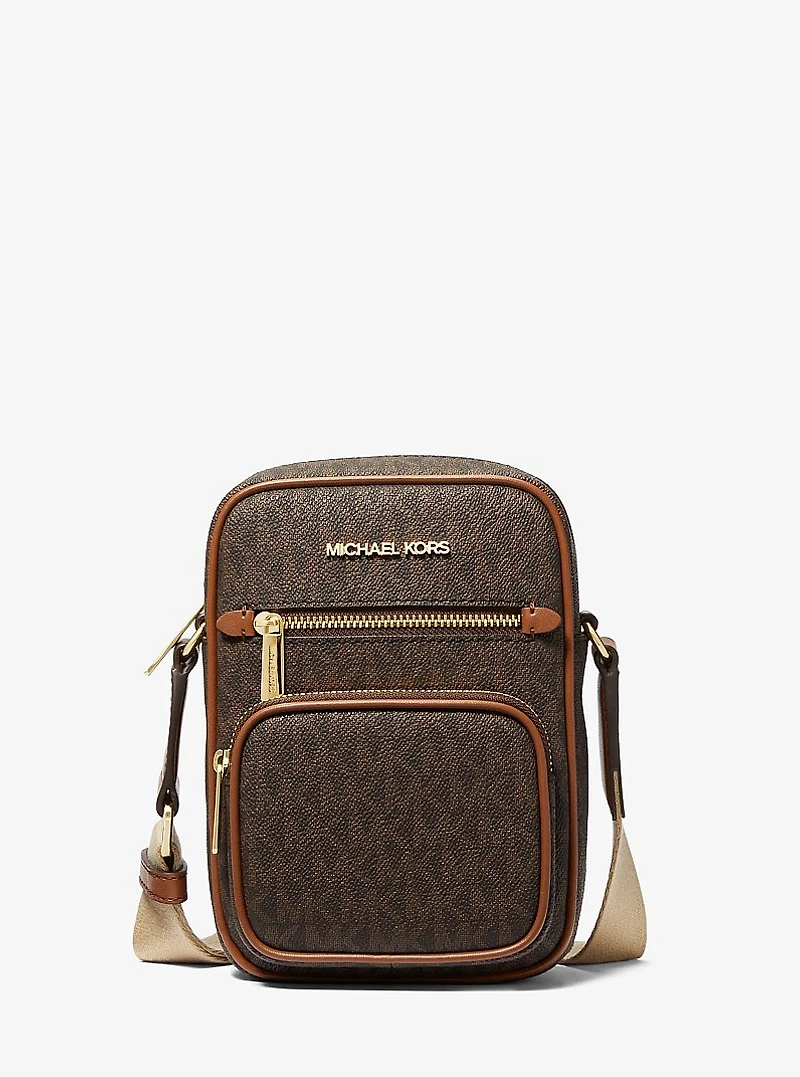Jet Set Medium Signature Logo Crossbody Bag