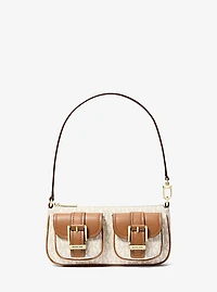Zoe Small Signature Logo Pochette