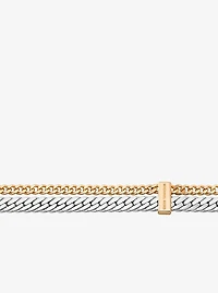 Double Layered Chain Necklace