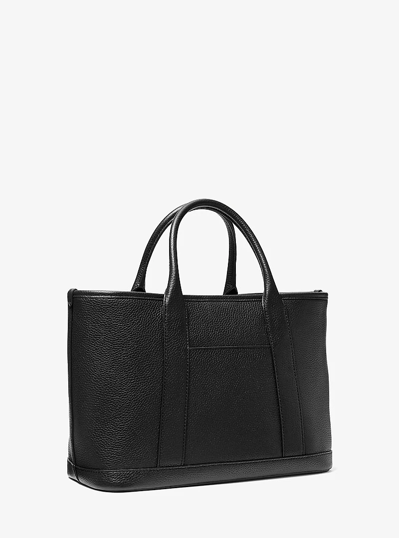 Luisa Medium Pebbled Leather Tote Bag