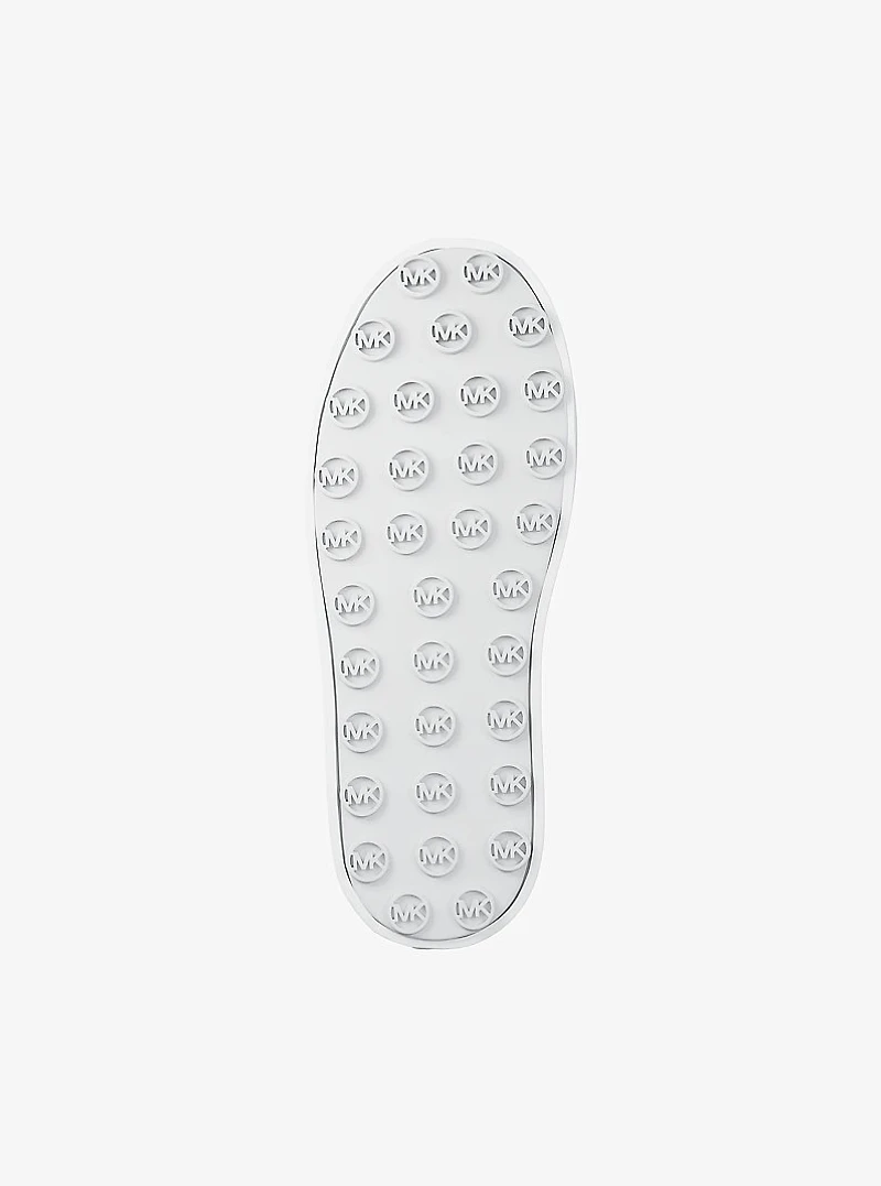 Romey Two-Tone Logo Platform Sneaker