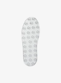 Romey Two-Tone Logo Platform Sneaker