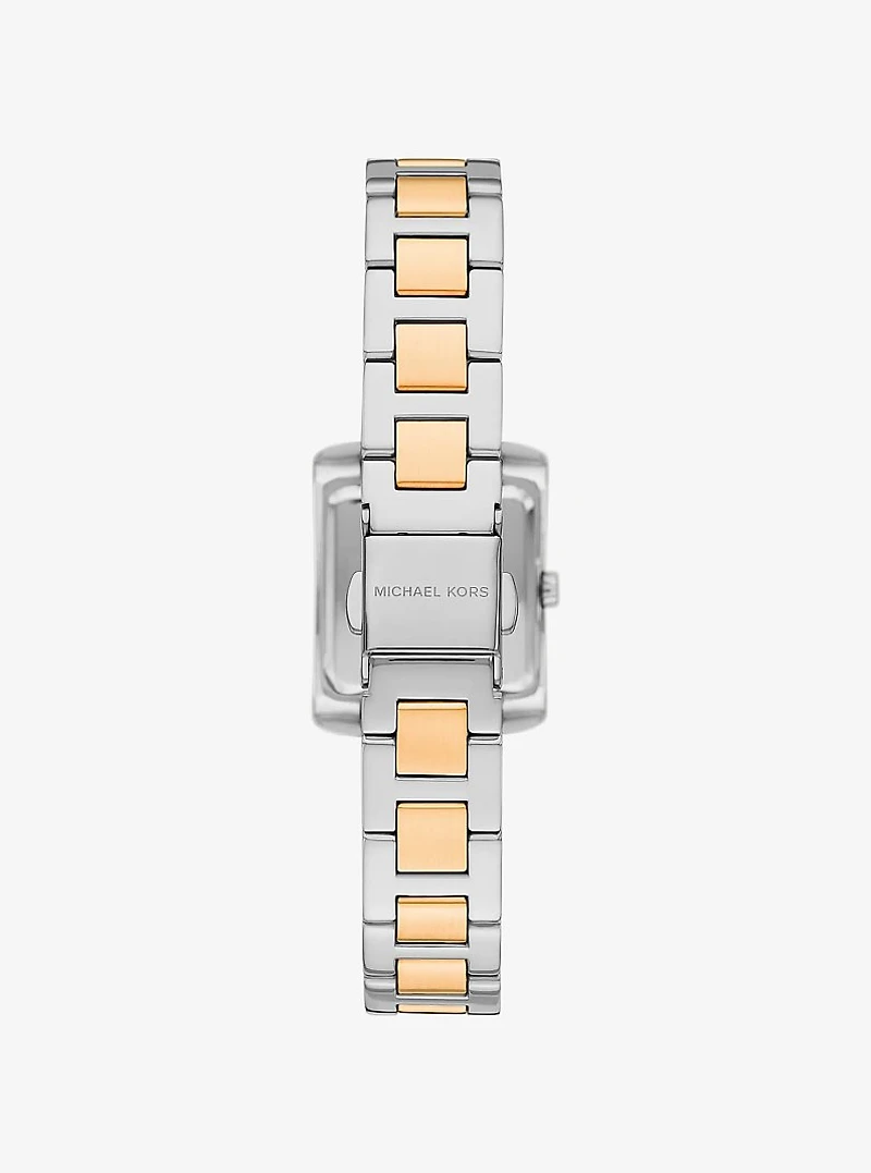 Petite Emery Pavé Two-Tone Watch