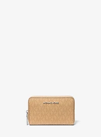 Jet Set Small Signature Logo Wallet