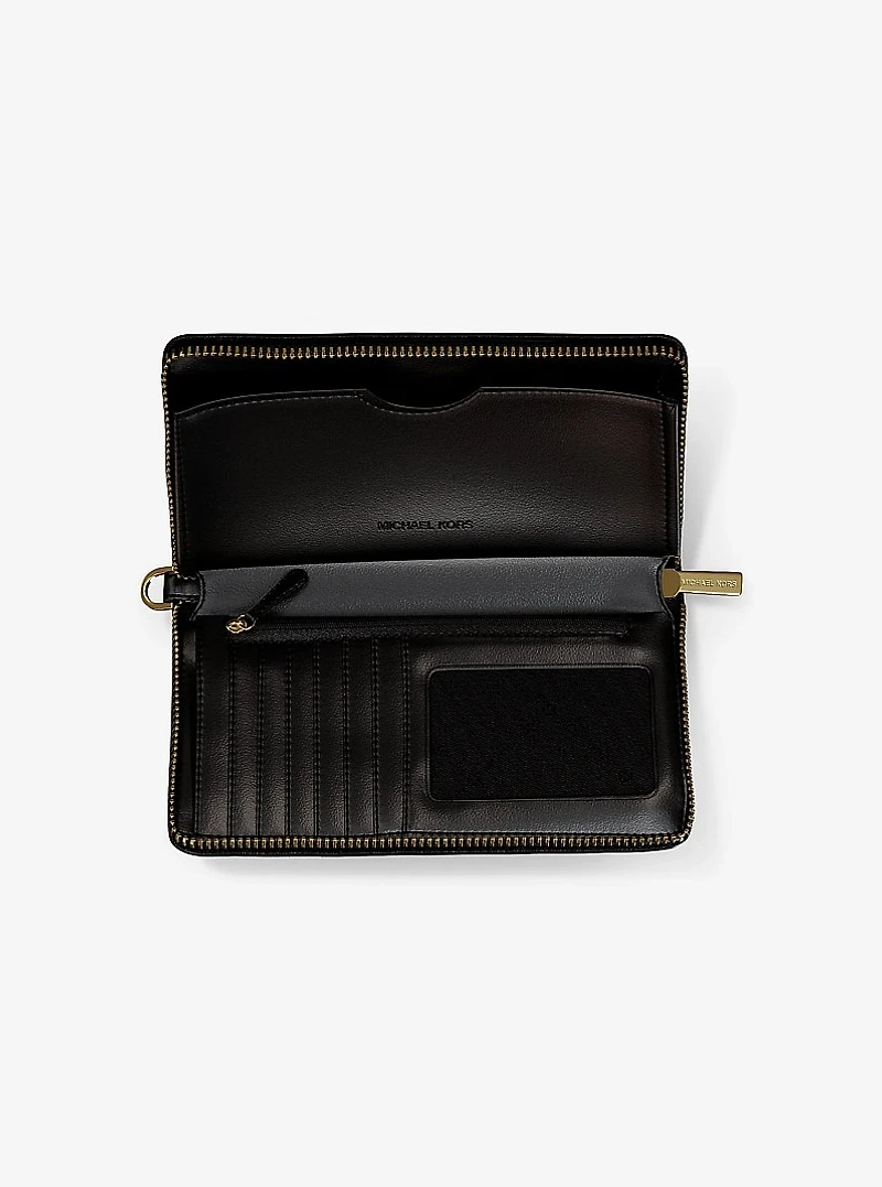 Jet Set Large Signature Logo Smartphone Wallet