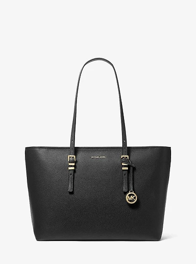 Quinn Large Pebbled Leather Tote Bag