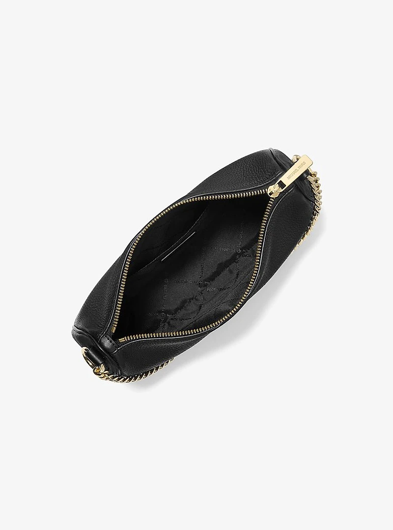 Carmela Medium Pebbled Leather Convertible Crossbody Bag