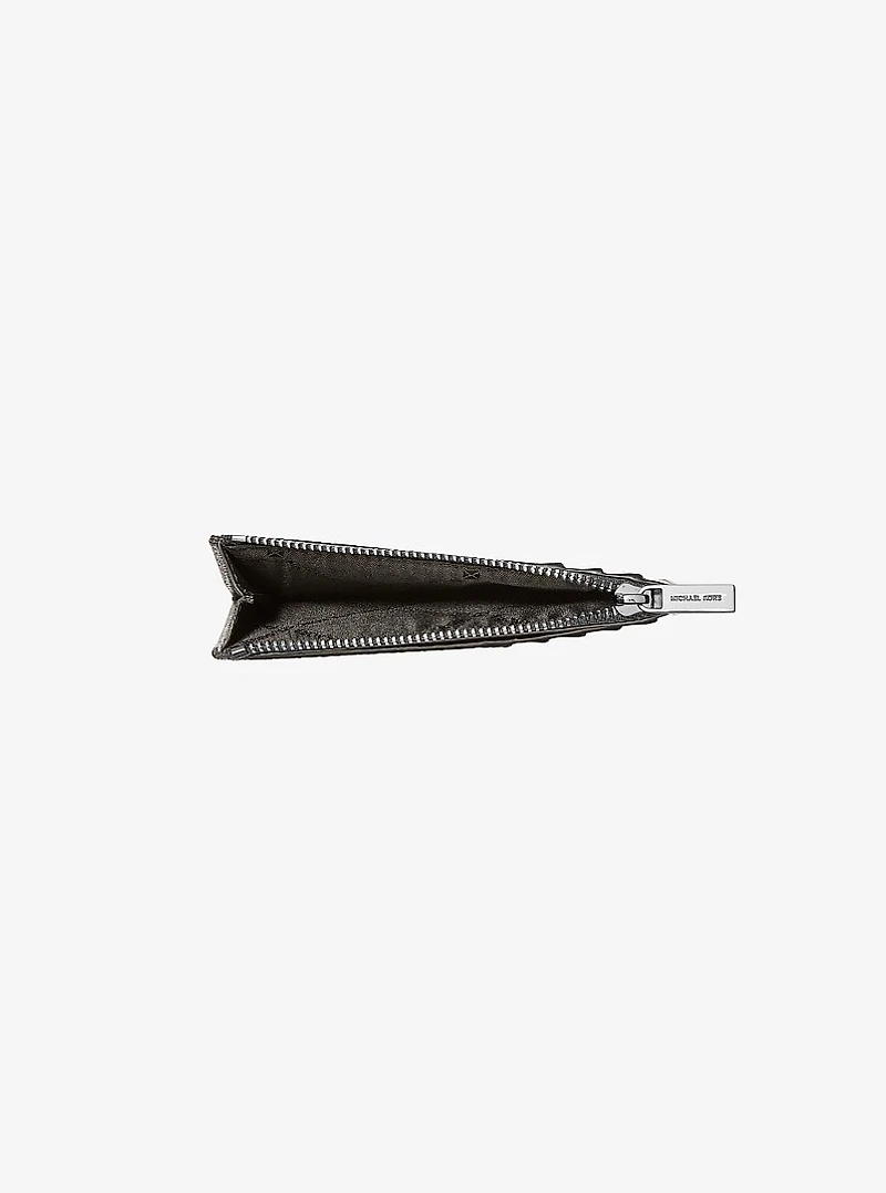 Cooper Slim Signature Logo Zip Wallet