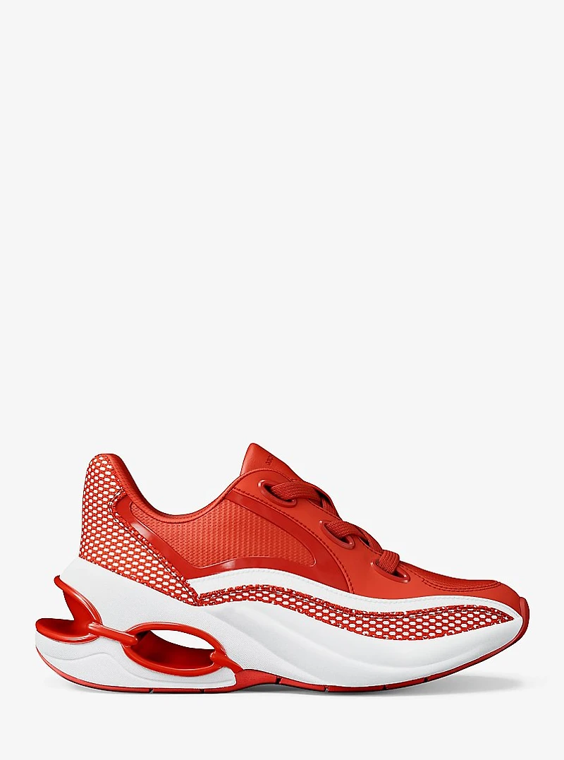 Toni Mixed-Media Sneaker