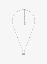 Pavé Lock Necklace