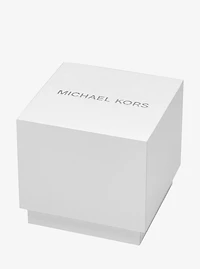 Mini Melissa Pavé Silver-Tone Watch