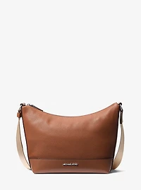 Cooper Pebbled Leather Crescent Bag