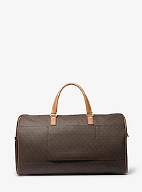 Bedford Travel Extra-Large Signature Logo Stripe Weekender Bag