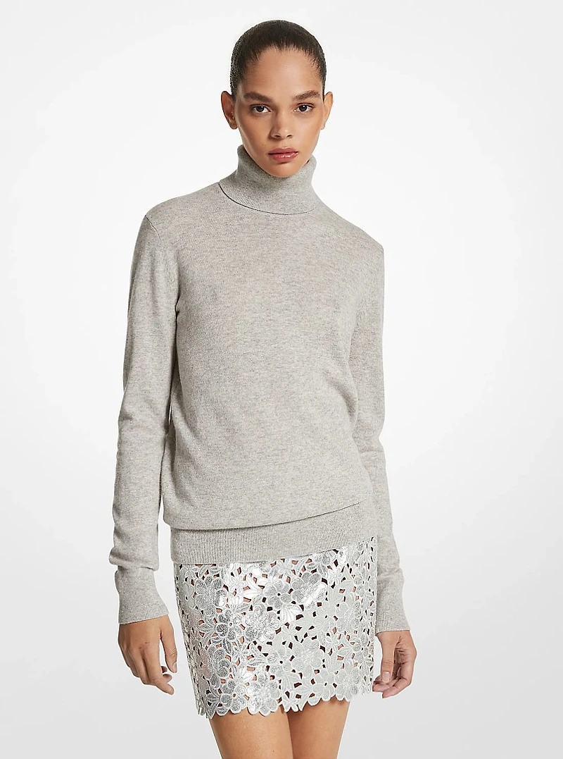 Joan Cashmere Turtleneck Sweater