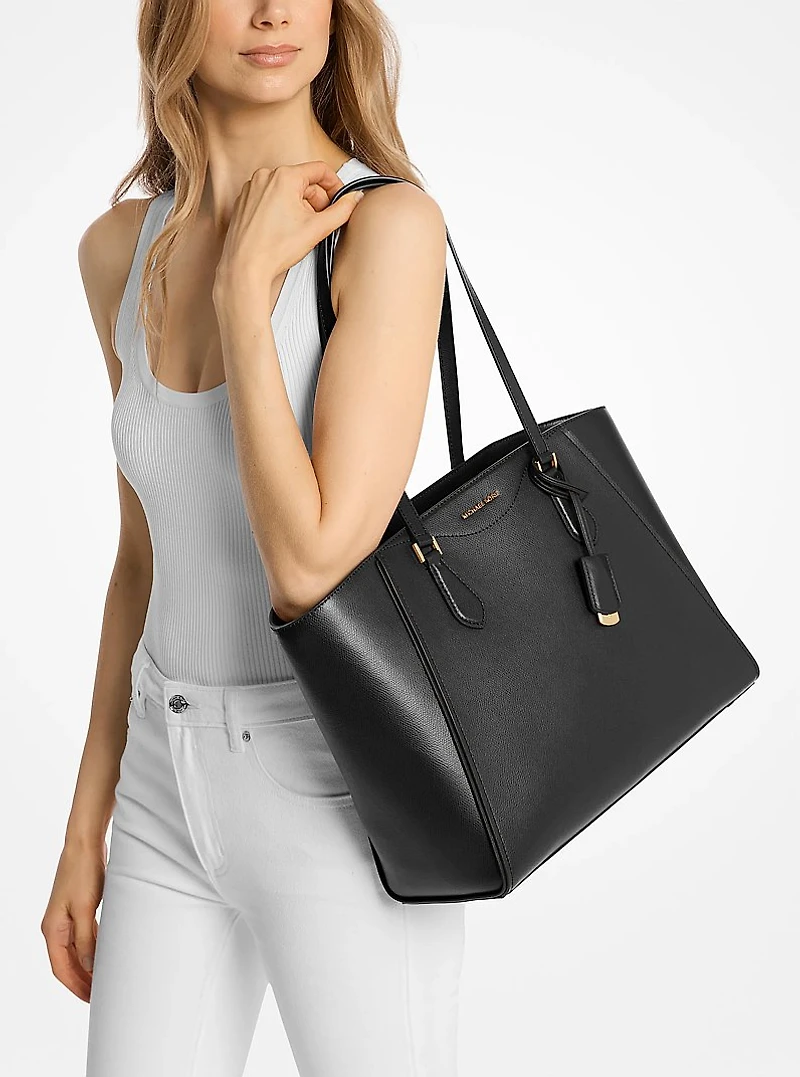 Taryn Large Leather Tote Bag