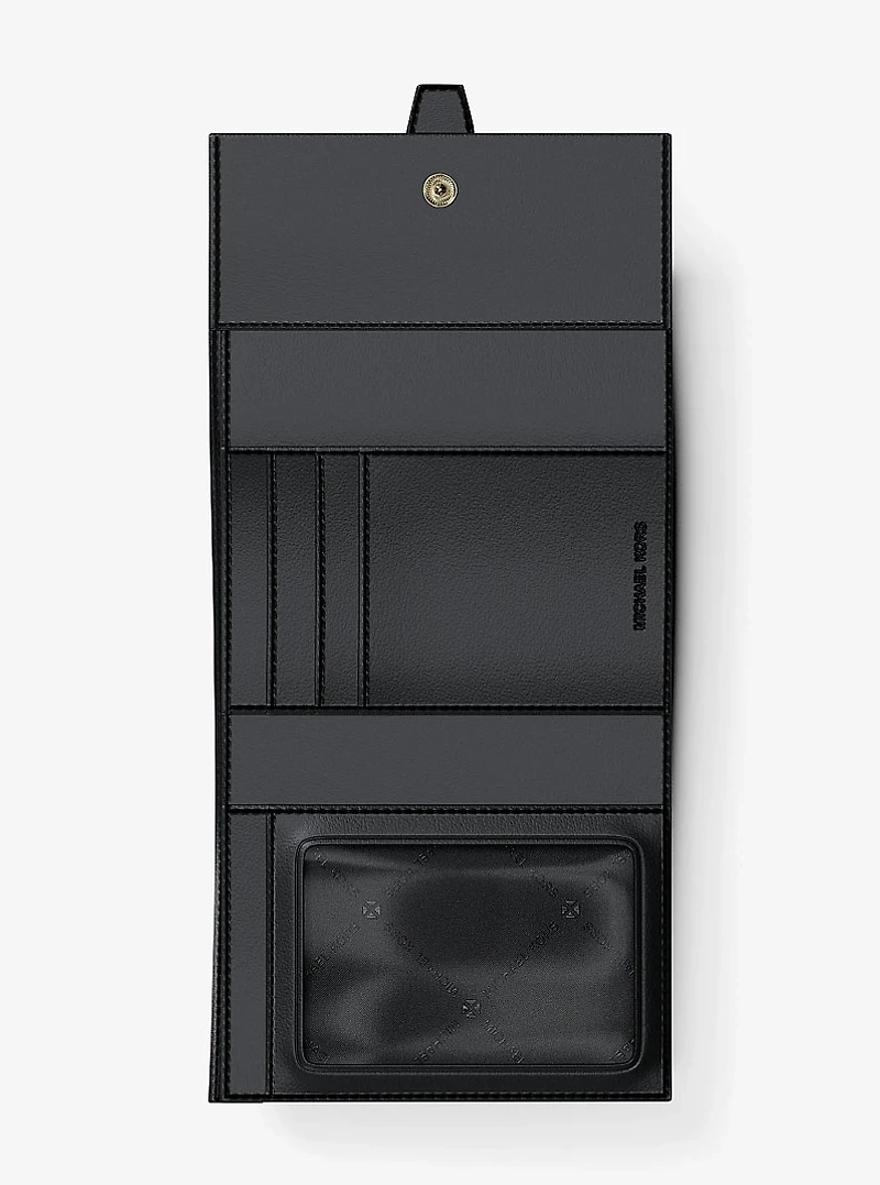 Greenwich Medium Saffiano Leather Trifold Wallet