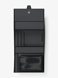 Greenwich Medium Saffiano Leather Trifold Wallet