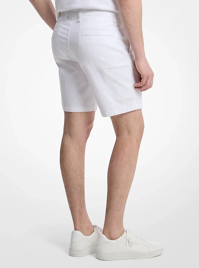 Stretch Cotton Shorts