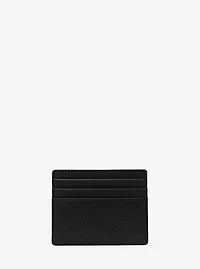 Cooper Pebbled Leather Tall Card Case