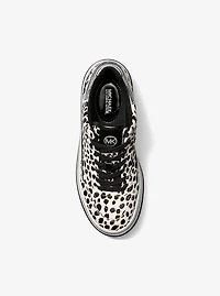 Hayes Cheetah Print Calf Hair Platform Sneaker
