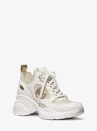 Zuma Metallic and Mesh Trainer