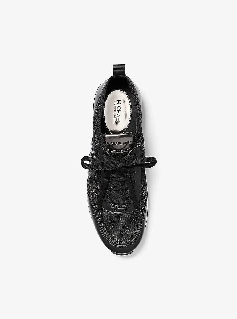 Jenkins Metallic Stretch Knit Trainer