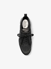 Jenkins Metallic Stretch Knit Trainer