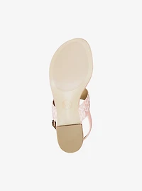 Hannah Signature Logo T-Strap Sandal