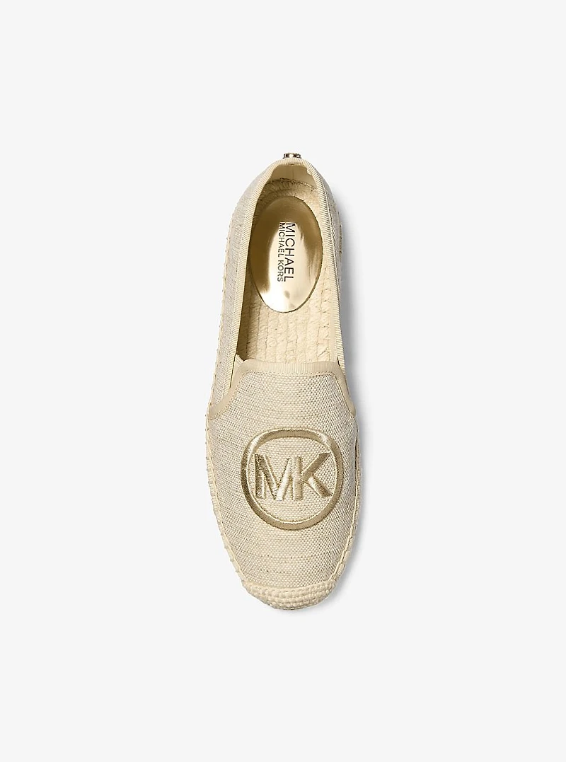 Hastings Metallic Canvas Espadrille